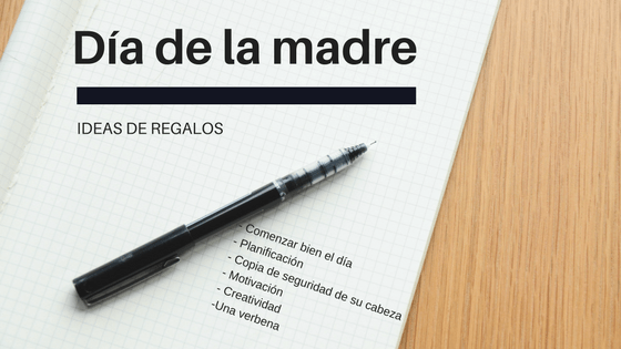 Regalos para el día de la madre de papelería bonita